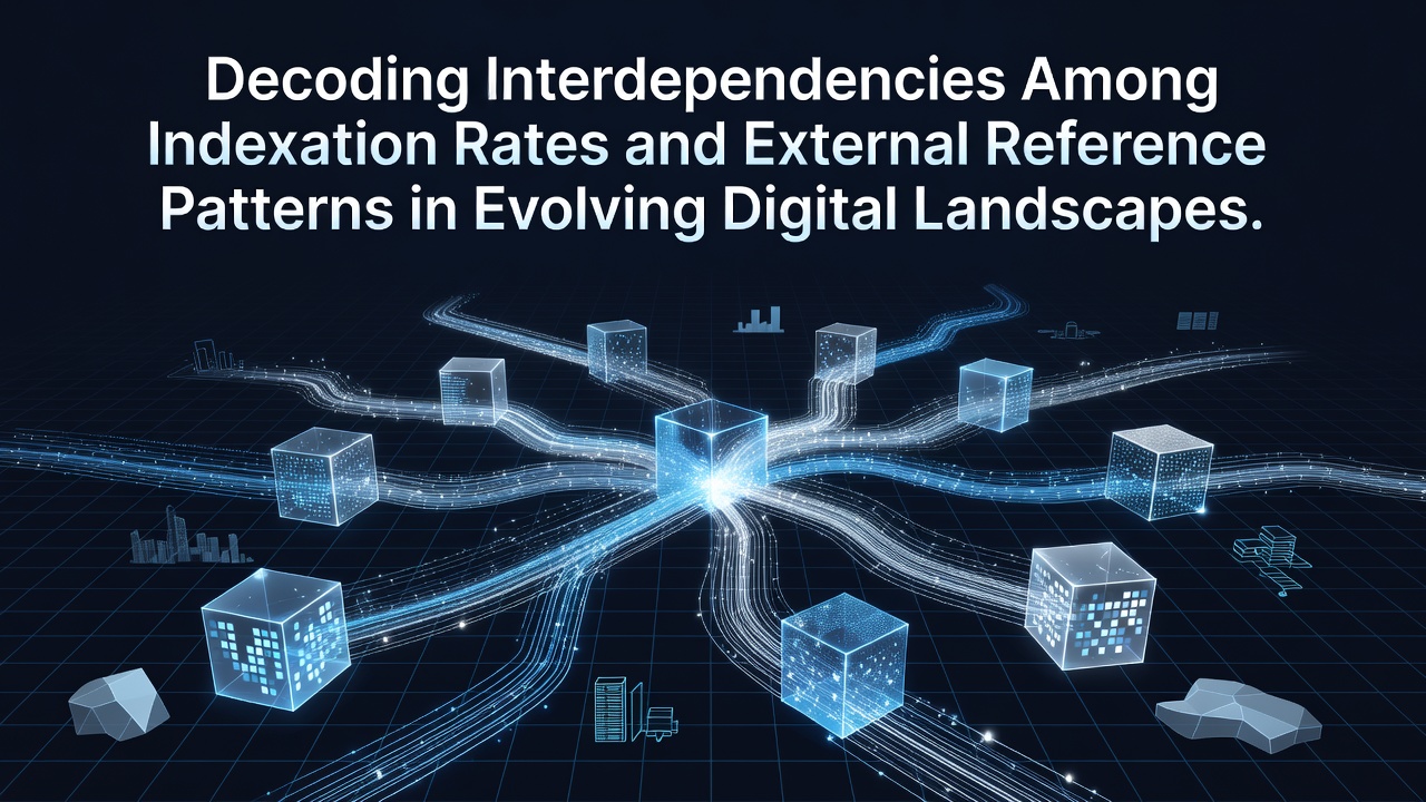 Decoding Interdependencies Among Indexation Rates and External Reference Patterns in Evolving Digital Landscapes