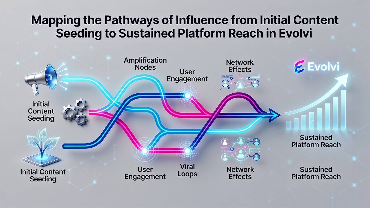 Diagram showing transition from seeding to sustained platform reach
